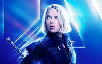 Avengers Infinity War In Black Widow HD Wallpaper