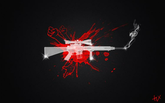 Gun Wallpaper By Arkkukakku112