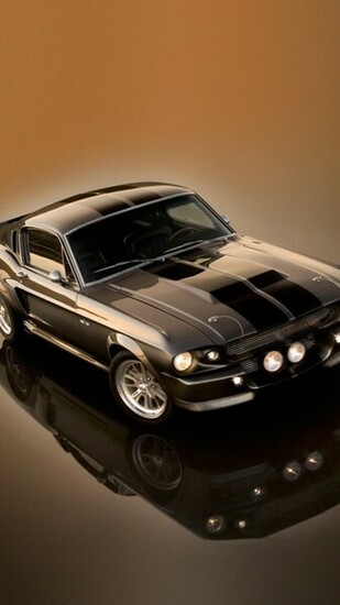 Ford Mustang Shelby Gt500 Eleanor HD Wallpaper iPhone Plus