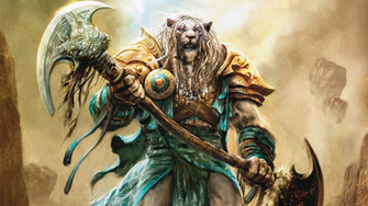 Ajani Goldmane Magic The Gathering Wallpaper
