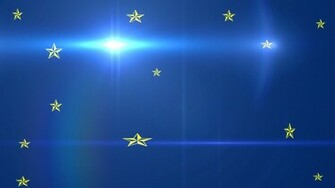 Dark Blue Background Gold Stars Lens Flare Image