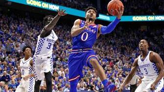 Kansas Star Frank Mason Iii Claims Naismith Trophy Stadium