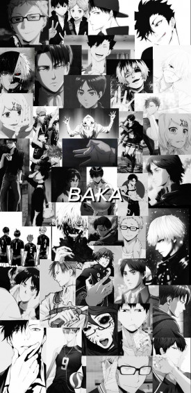 Tokyo Ghoul Haikyuu Levi Black And White Aesthetic