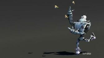 Robots Science Fiction Wallpaper