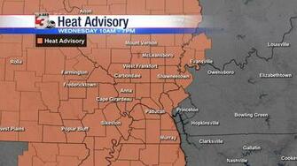 Heat Advisory Issued Wednesday As Highest Index So Far This