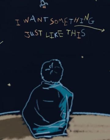 Coldplay Something Just Like This Paroles Doo