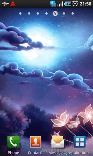 Menu Wallpaper Live Starlight Screenshot
