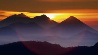 Nature Volcanoes Guatemala Fuego Wallpaper