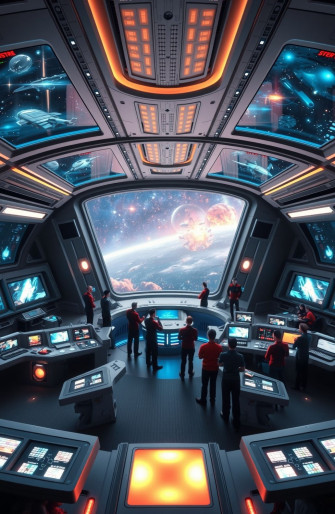 Star Trek Bridge Wallpaper