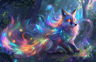 Nine Tailed Fox Wallpaper