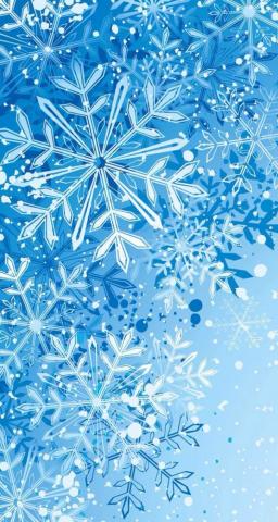 Snowflake Wallpaper On