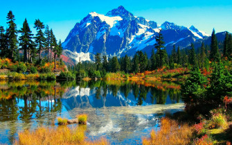 Beautiful Lake Scenery Wallpaper