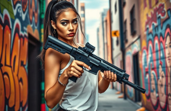 Girls With Guns Wallpaper