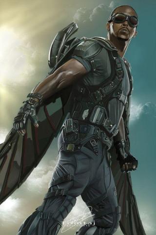 Marvel Falcon Wallpaper For Your Desktop