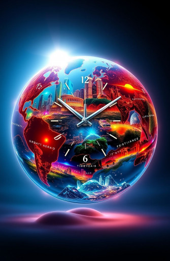 Live World Clock Wallpaper