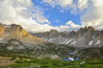 Sunset Kearsarge Pinnacles Kings Canyon National Park