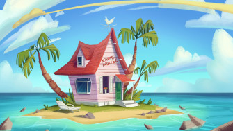 T Ng H P Wallpaper 4k Kame House V I C Nh N Ph Fan