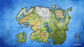 Tamriel Map Wallpaper