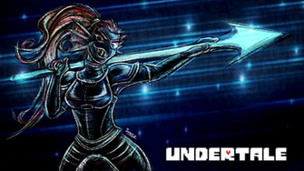Undyne The Heroine That Never Gives Up Undertale By Blakmy On