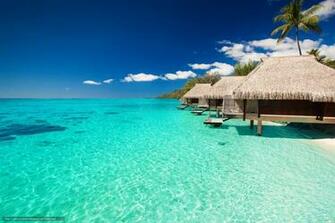 Wallpaper Maldives Tropics Bungalow Desktop
