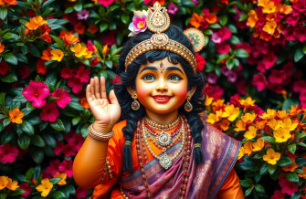Natkhat Krishna HD Wallpaper