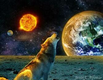 Fire Vs Ice Wolf And By