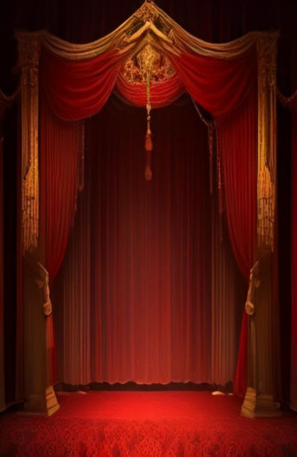 Stage Curtain Wallpaper
