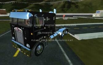 D Cabover Big Rig Truck 18wheeler Cars