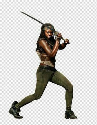 The Walking Dead Michonne Transparent