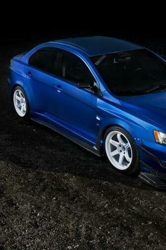 Cars Tuning Mitsubishi Lancer Evolution X Wallpaper