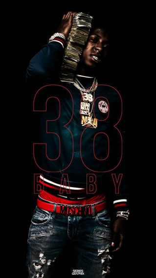 Nba Youngboy Logo Screen Display Wallpaper