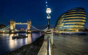 Lights City London HD Desktop Wallpaper
