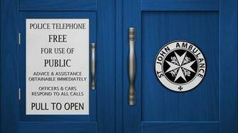 Tardis Door Doctor Who Wallpaper