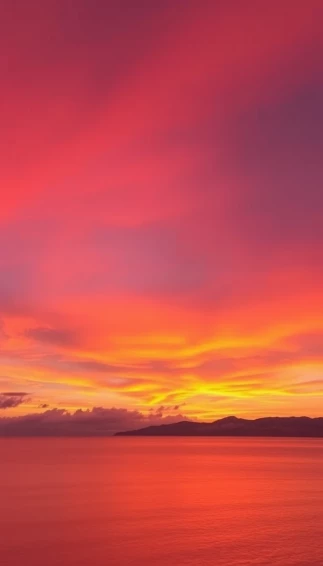 Sunset Sky Phone Wallpaper