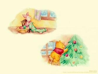 Pooh Piglet Christmas Winnie The Wallpaper
