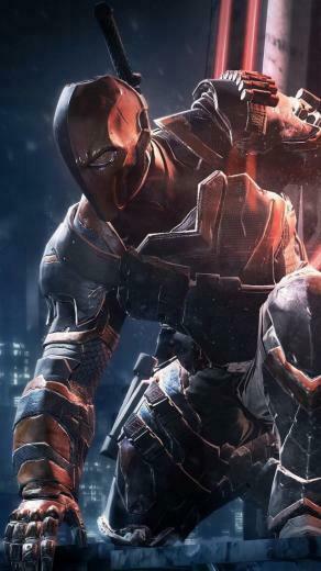Arkham Origins Deathstroke iPhone Plus And Wallpaper