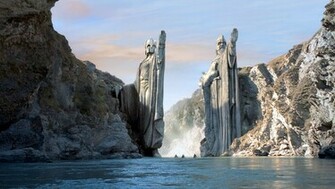 Wallpaper The Lord Of Rings Argonath Jpg E Nautia