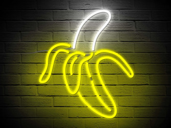 Yellow Neon Light Wallpaper