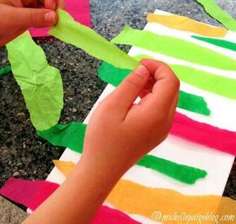 With Tissue Paper You Never Know What Bumps And Ridges It Will Have