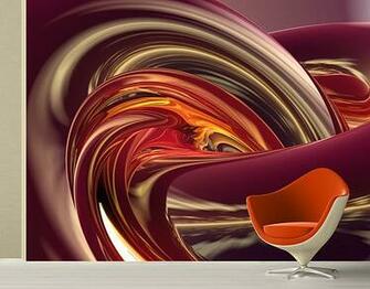 Fleece Wall Mural Fantastic Burning Wallpaper Art Decor 3d