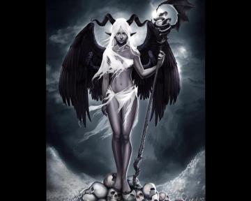 Girl Skull Wallpaper On