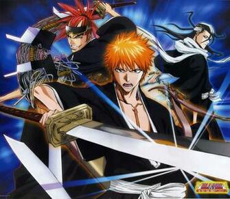 Ichigo Renji Byakuya Bleach Anime Note HD Background For Lumia