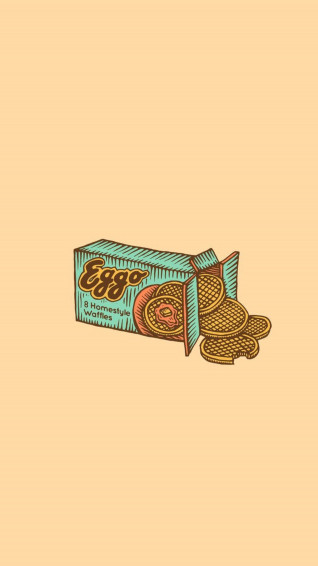 Eggo Wallpaper Stranger Things