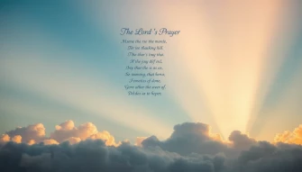 Lords Prayer Wallpaper