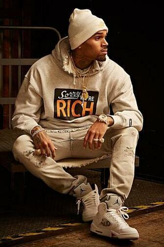 Team Breezy Imej Chris Brown Vibe Magazine Decjan HD Kertas