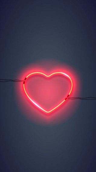 Neon Lights iPhone Wallpaper