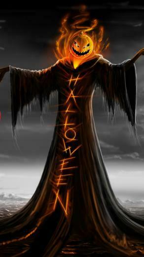 Silent And Scary iPhone Halloween Wallpaper