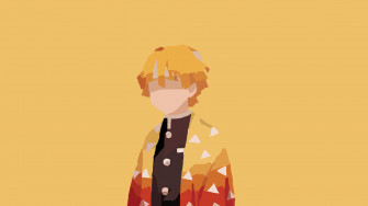 Zenitsu Wallpaper Dekstop Animes
