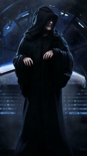 Palpatine Wars iPhone Wallpaper