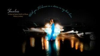 Fearless Taylor Swift Wallpaper